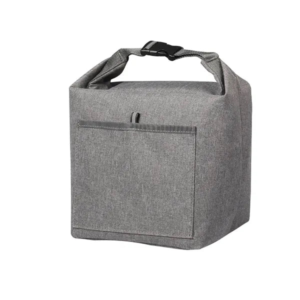 Premium Heathered Polyester Insulated Lunch Tote