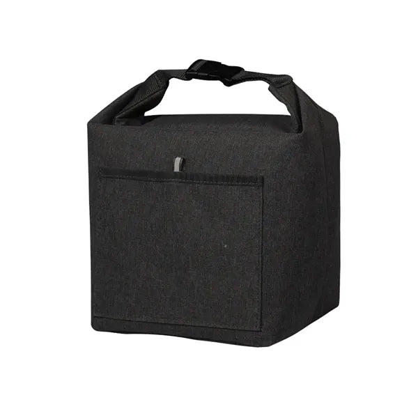 Premium Heathered Polyester Insulated Lunch Tote