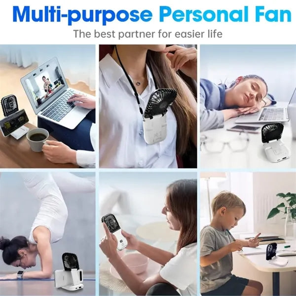 Multifunctional Mini Portable Handheld Fan