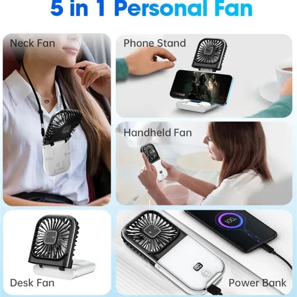 Multifunctional Mini Portable Handheld Fan