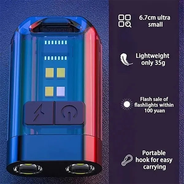 Portable LED Pocket Flashlight