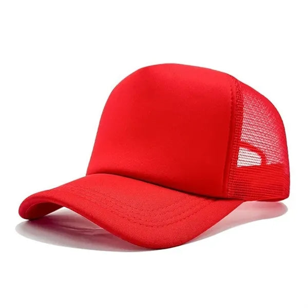 5-Panel Mesh Baseball Trucker Cap