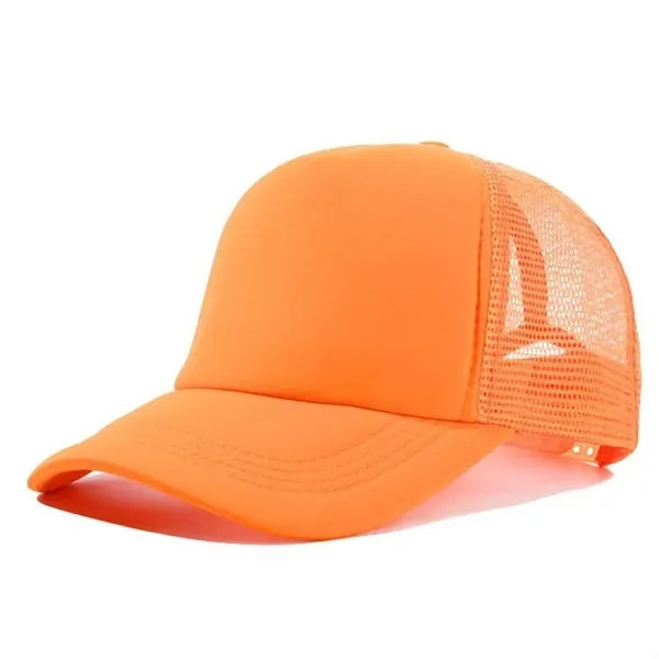 5-Panel Mesh Baseball Trucker Cap