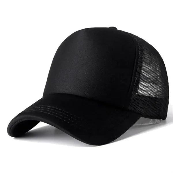 5-Panel Mesh Baseball Trucker Cap