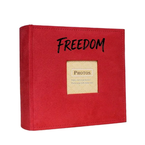 Logo Plush Photo Album, Soft Cover Memory