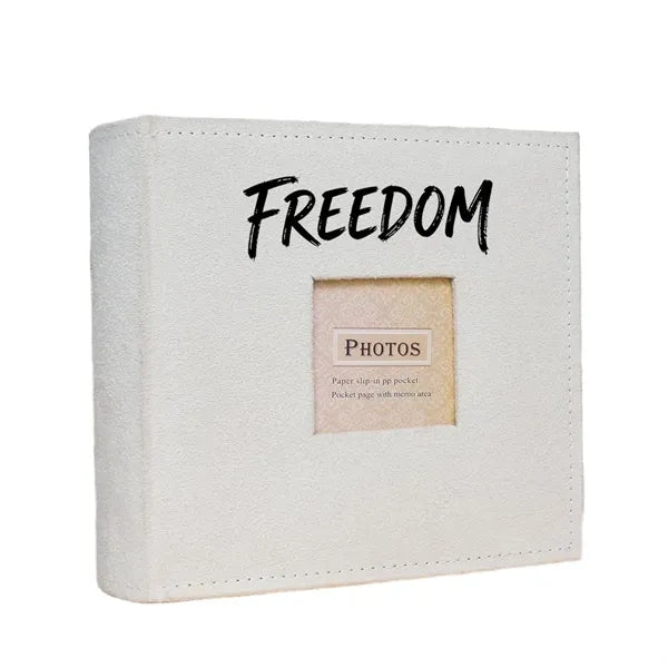 Logo Plush Photo Album, Soft Cover Memory