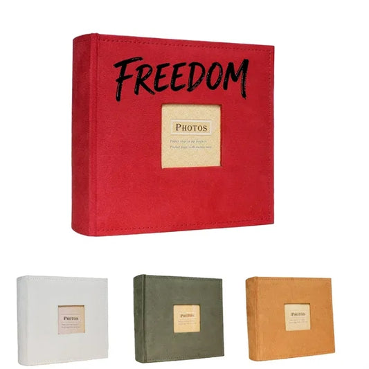 Logo Plush Photo Album, Soft Cover Memory