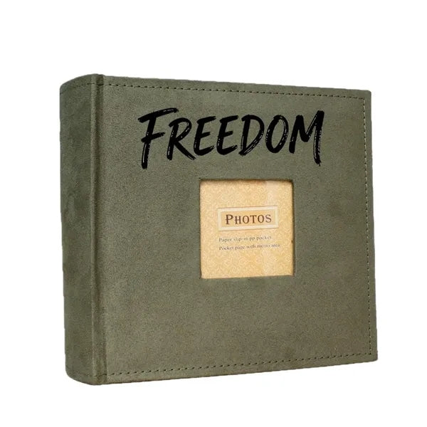 Logo Plush Photo Album, Soft Cover Memory