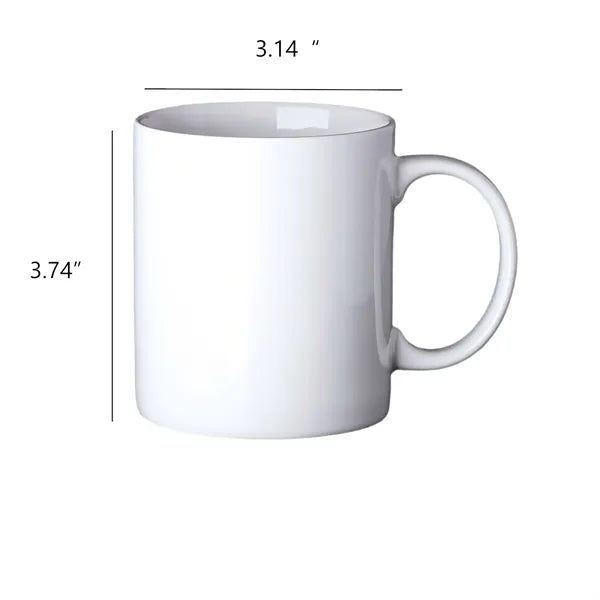Logo Ceramic Mugs with Sublimation Coating