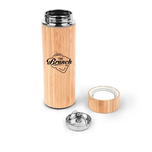 16oz. Vacuum-Sealed Eco Bamboo Bottle