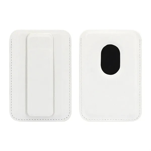 Magnetic Small PU Leather Card and Phone Holder