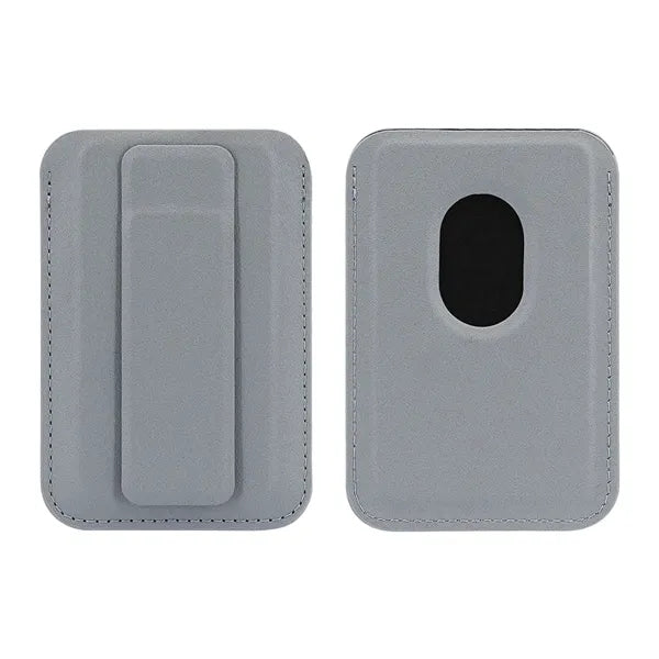 Magnetic Small PU Leather Card and Phone Holder