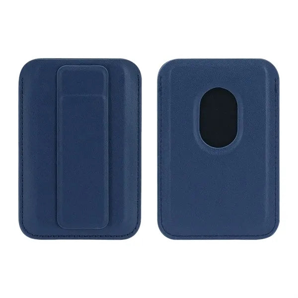 Magnetic Small PU Leather Card and Phone Holder