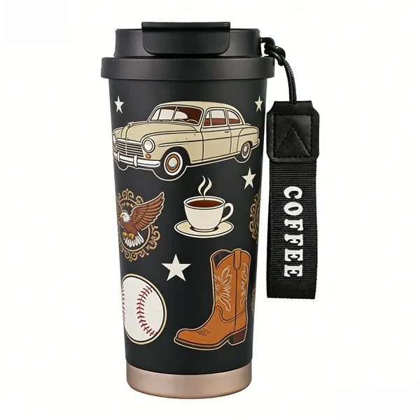 Logo 18oz Vacuum Insulated Stainless Steel Tumbler
