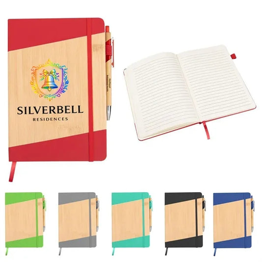 Bamboo Journal With Pen Set