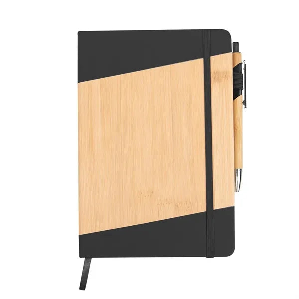 Bamboo Journal With Pen Set