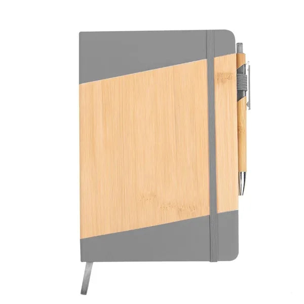 Bamboo Journal With Pen Set