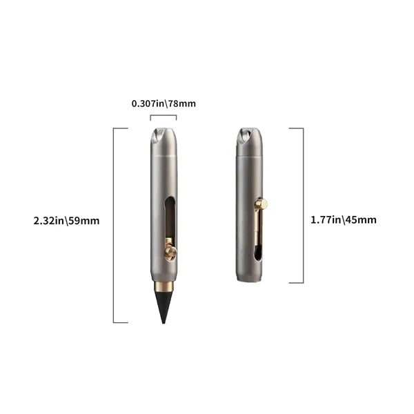 Titanium Keychain Pocket Pen