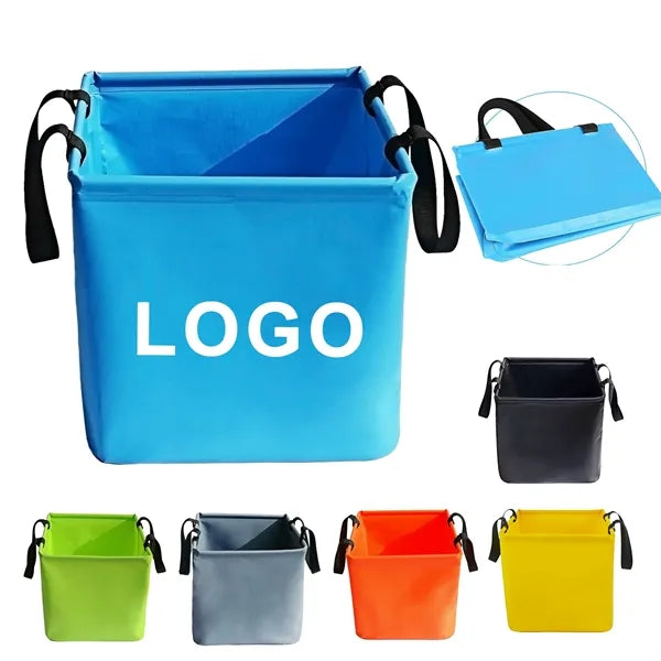 Square Foldable Handheld Water Container
