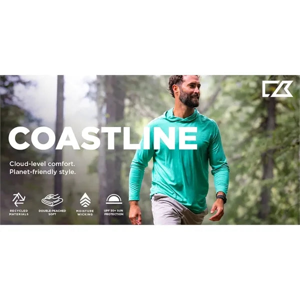 Cutter & Buck Coastline Recycled Double Peached Mens Long...