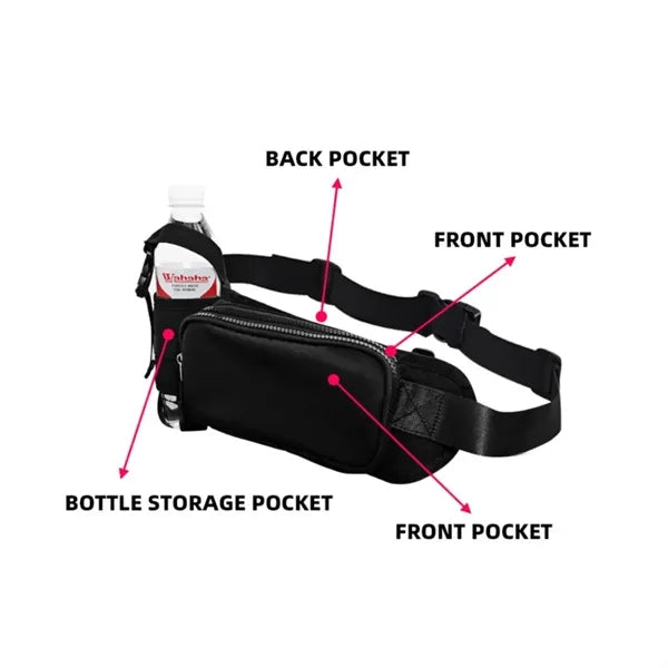 Outdoor Water Bottle Waist Bag