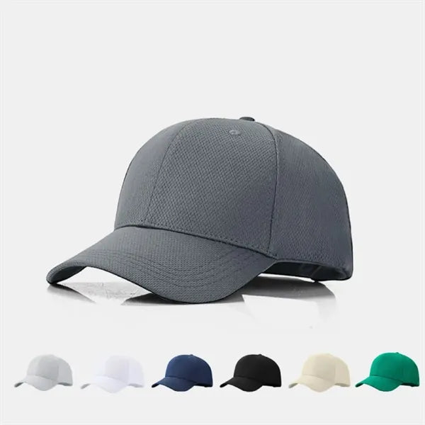 Birdseye Fabric Baseball Cap