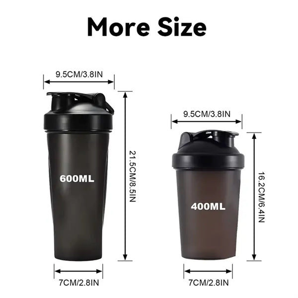 20 Oz Classic Protein Shaker Bottle