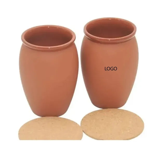 12OZ Red Clay Whiskey Cup