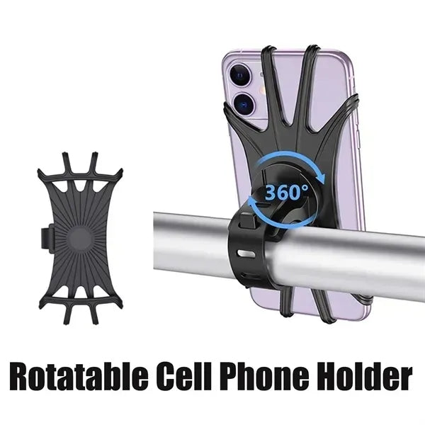 360 degrees Rotating Universal Bicycle Phone Holder