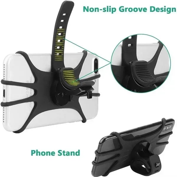 360 degrees Rotating Universal Bicycle Phone Holder