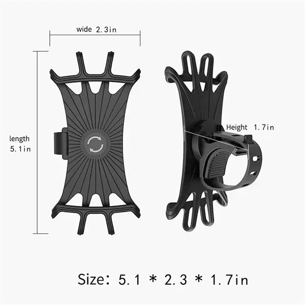360 degrees Rotating Universal Bicycle Phone Holder