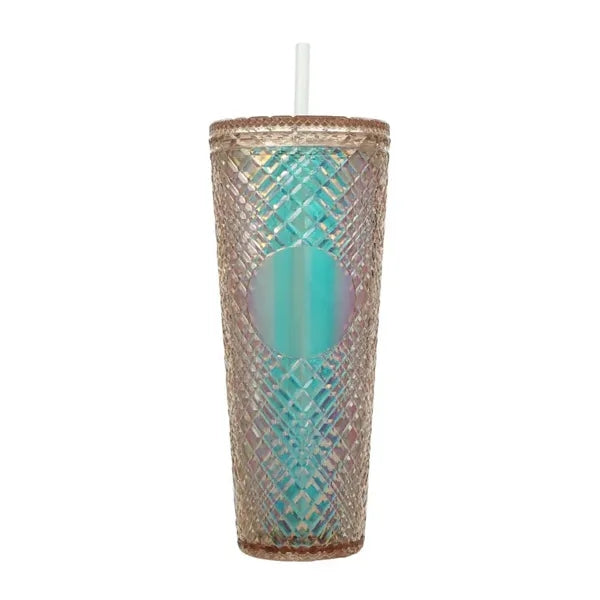 Plastic Double Lattice Cup