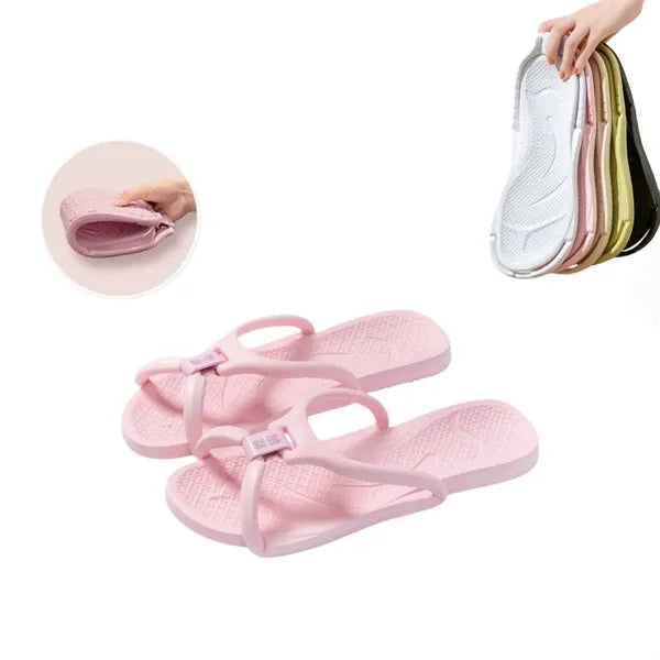 Foldable slippers