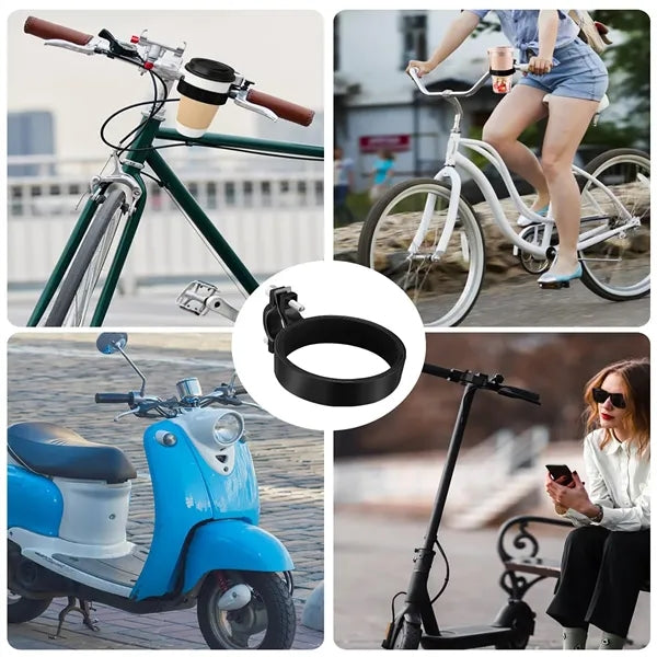 Aluminum Bicycle Drink Holder For Coffee or Travel Mugs