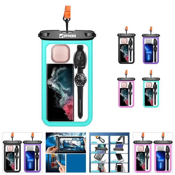 Large Waterproof Phone Pouch Case Bag