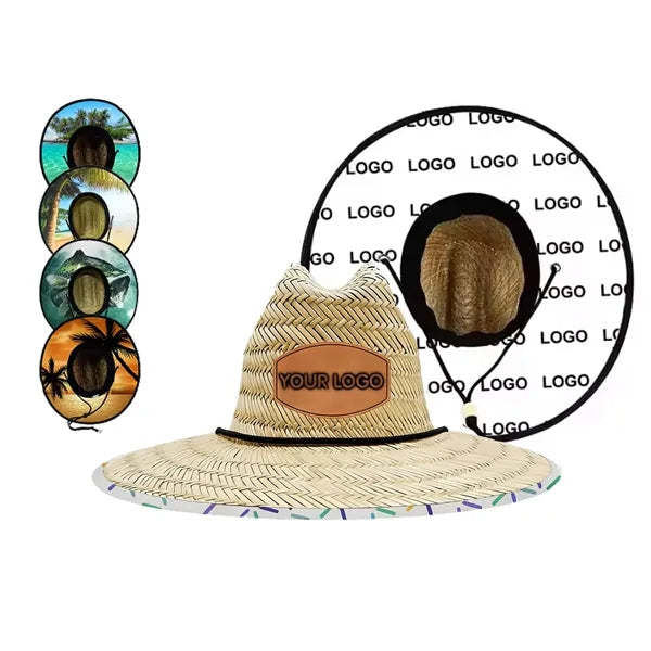 Summer Straw Hat For Beach Activities
