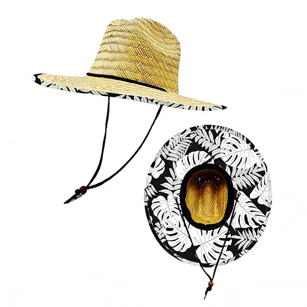 Summer Straw Hat For Beach Activities