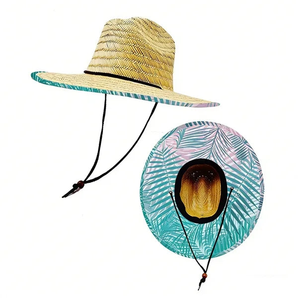 Summer Straw Hat For Beach Activities