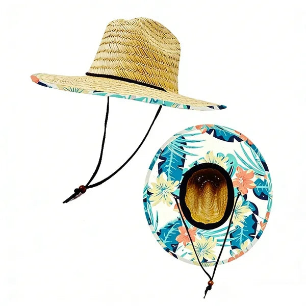 Summer Straw Hat For Beach Activities