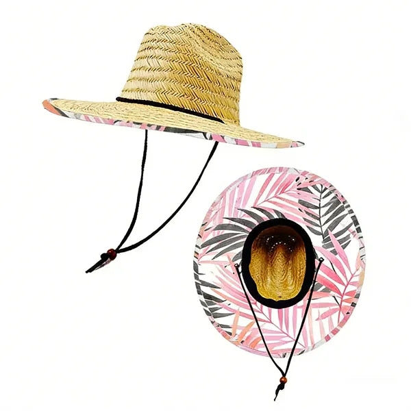 Summer Straw Hat For Beach Activities