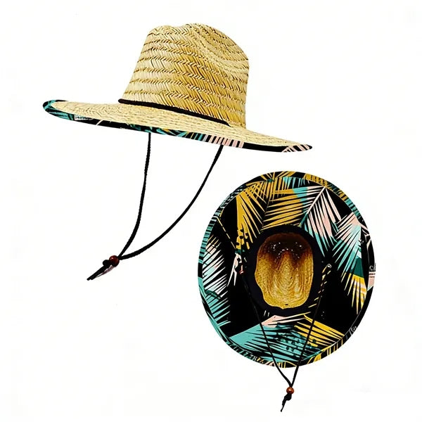 Summer Straw Hat For Beach Activities