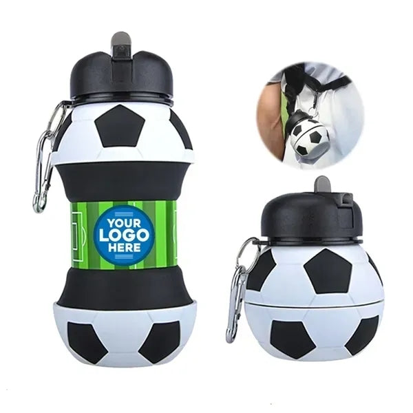 Collapsible Foldable Spherical Sports Water Bottle