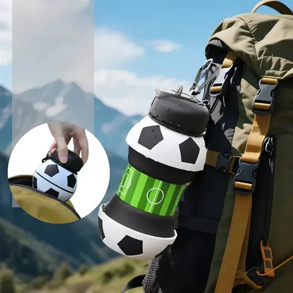 Collapsible Foldable Spherical Sports Water Bottle