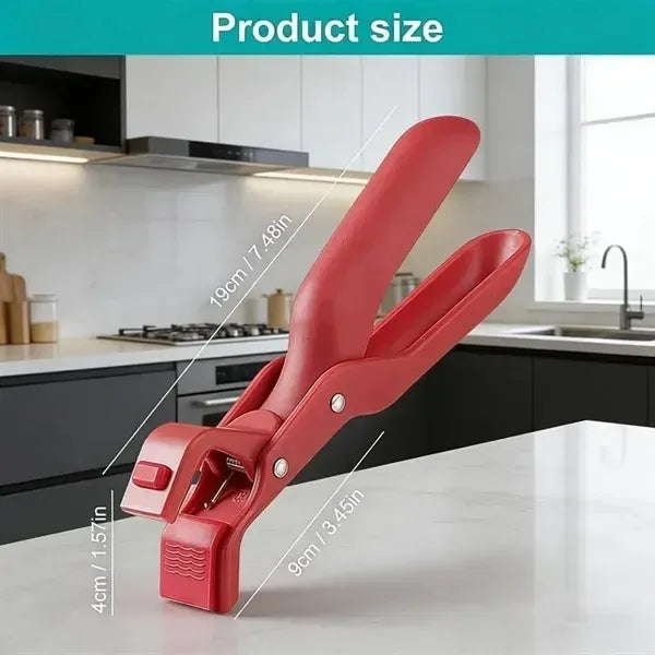 Stainless Steel Anti-Scald Hot Plate Gripper Tong