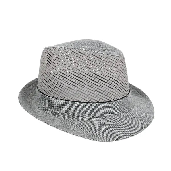 Breathable Summer Vintage Panama Sun Hat Made of Bamboo