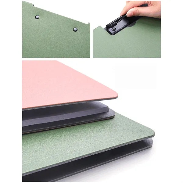 Foldable Clipboard Folder with Pen Holder & Cover