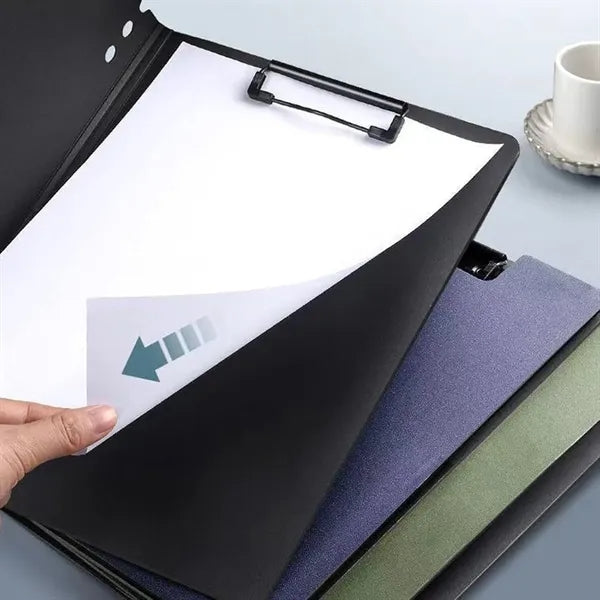 Foldable Clipboard Folder with Pen Holder & Cover