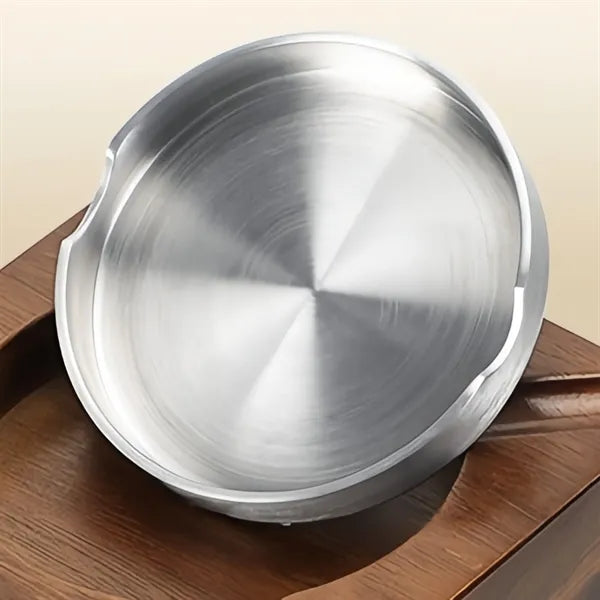 Premium Wooden Cigar Ashtray Drawer Storage Holder