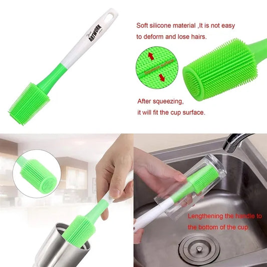 Deep Clean Silicone Bottle Brush