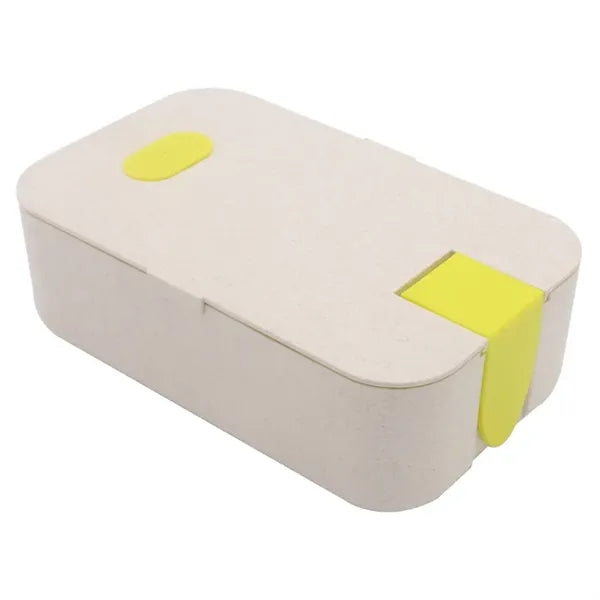 Wheat Straw Lunch Set With Phone Holder